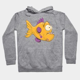 piranha Fish Hoodie